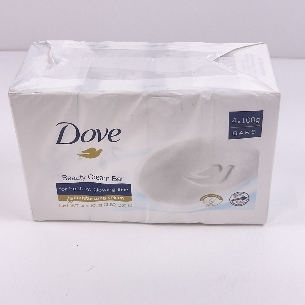 Dove Beauty Cream Bar 4PK. 4x100g Bars. New Sealed Exp 12/25